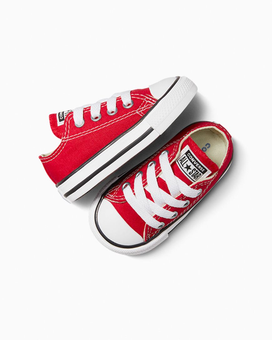 Dívčí Boty Nízké Converse Chuck Taylor All Star Classic Červené | CZ 31BUF26